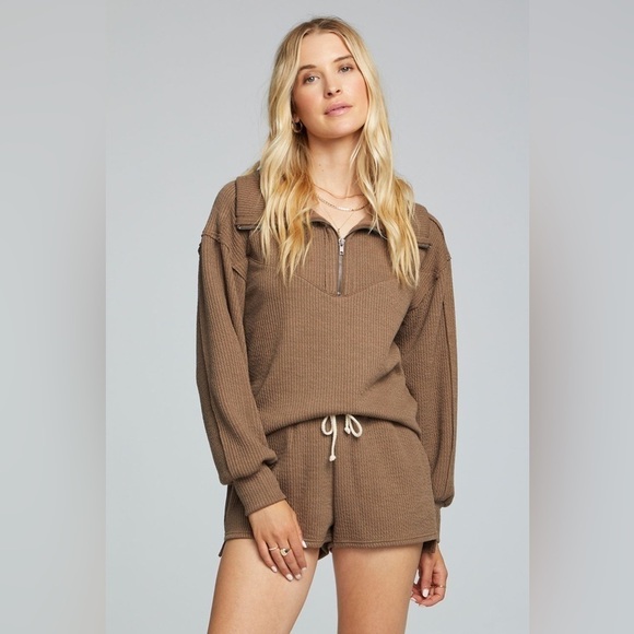 saltwater LUXE Tops - Saltwater LUXE Halfzip Pullover Sweater